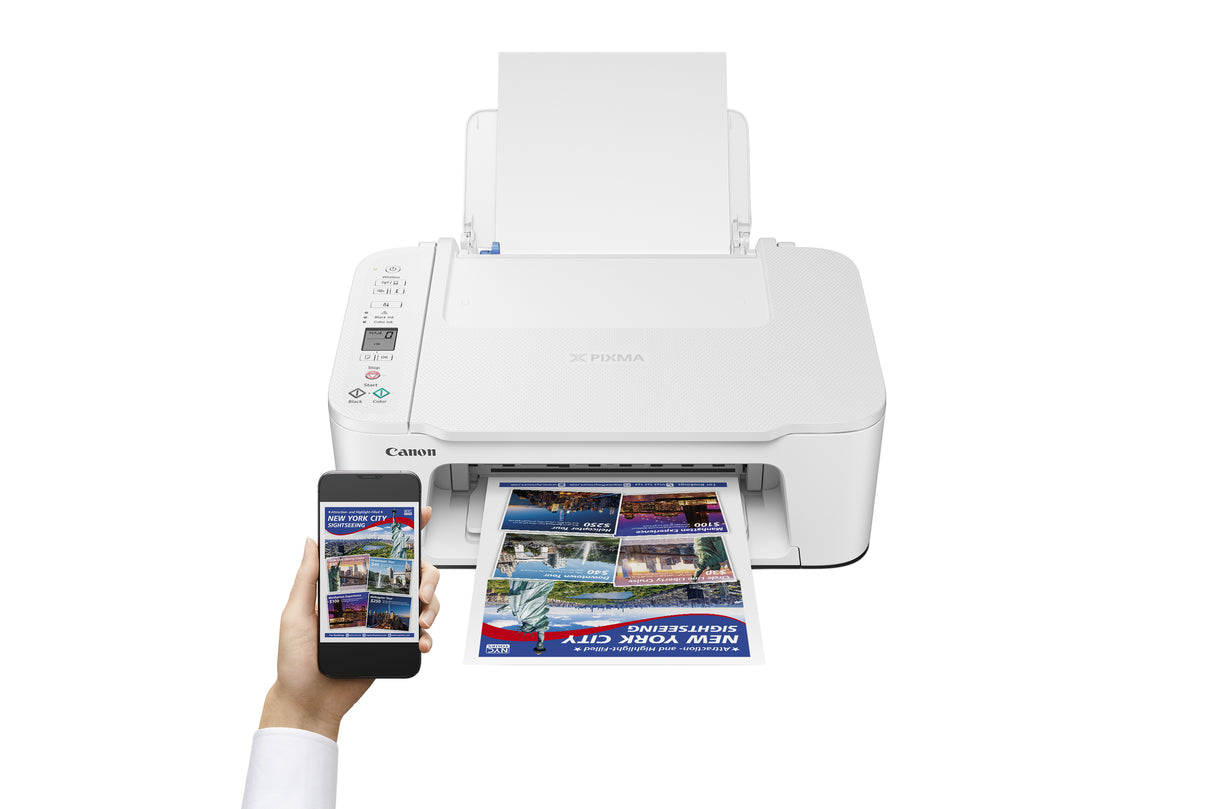 Imprimante Multifonction 3en1 Canon Pixma TS3751i (Blanc)