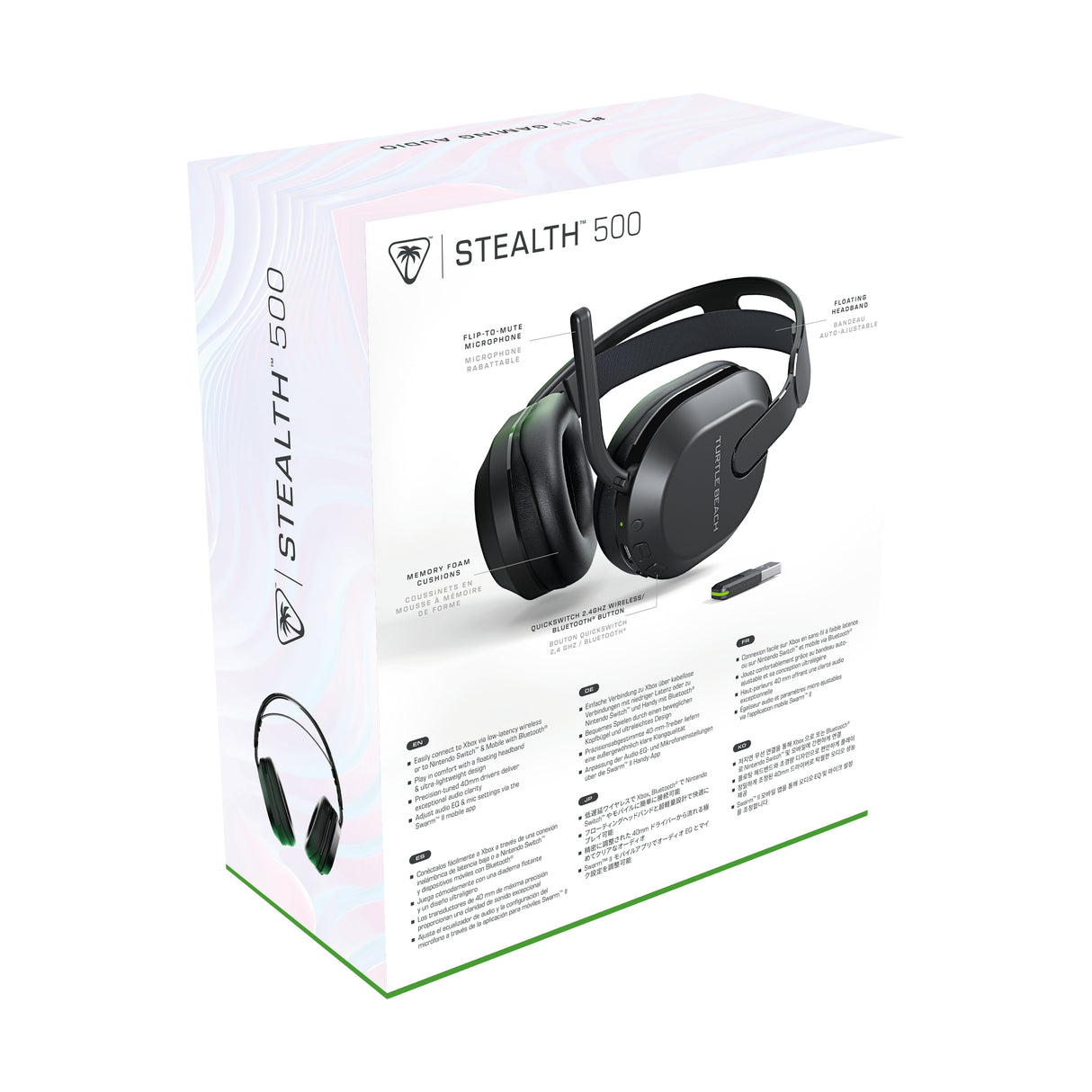 Casque de gaming sans fil - TURTLE BEACH - Stealth™ 500 XB - Noir