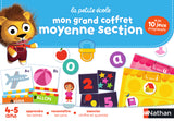 Jeu éducatif - NATHAN - La Petite Ecole - Mon Grand Coffret Moyenne Section