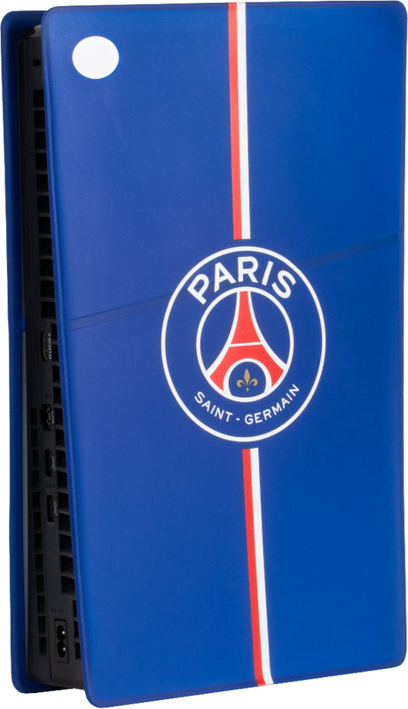 Façade de protection - KONIX - PSG - PS5 Slim - Silicone - Antichoc - Anti-rayures - Bleu