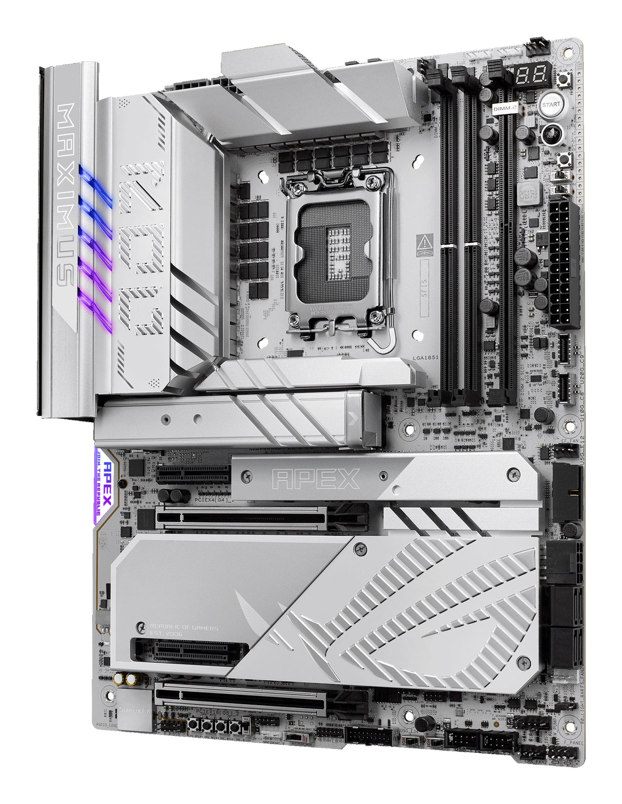Carte mere - ASUS - MAXIMUS Z890 APEX - Socket 1851 - DDR5 SDRAM - LAN 5 GbE