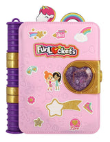 Journal a Secrets - Funlockets - Édition Pailletée - Plus de 30 surprises - Pour enfants a partir de 6 ans
