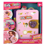 Journal a Secrets - Funlockets - Édition Pailletée - Plus de 30 surprises - Pour enfants a partir de 6 ans