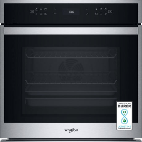 Four encastrable - Pyrolyse - WHIRLPOOL - WOI68PT1SXAF - Inox - 73 L - 59,5 x 56,4 x 59,7 cm