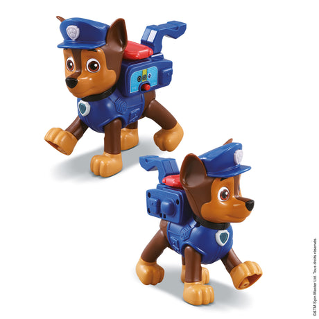 Figurine interactive VTECH Pat Patrouille - Chase avec accessoires de sauvetage pour enfants de 3 a 7 ans