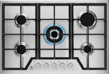 Plaque de cuisson a gaz - ELECTROLUX - 5 foyers - 74,4 x 51 cm - KGS7536SX - Inox