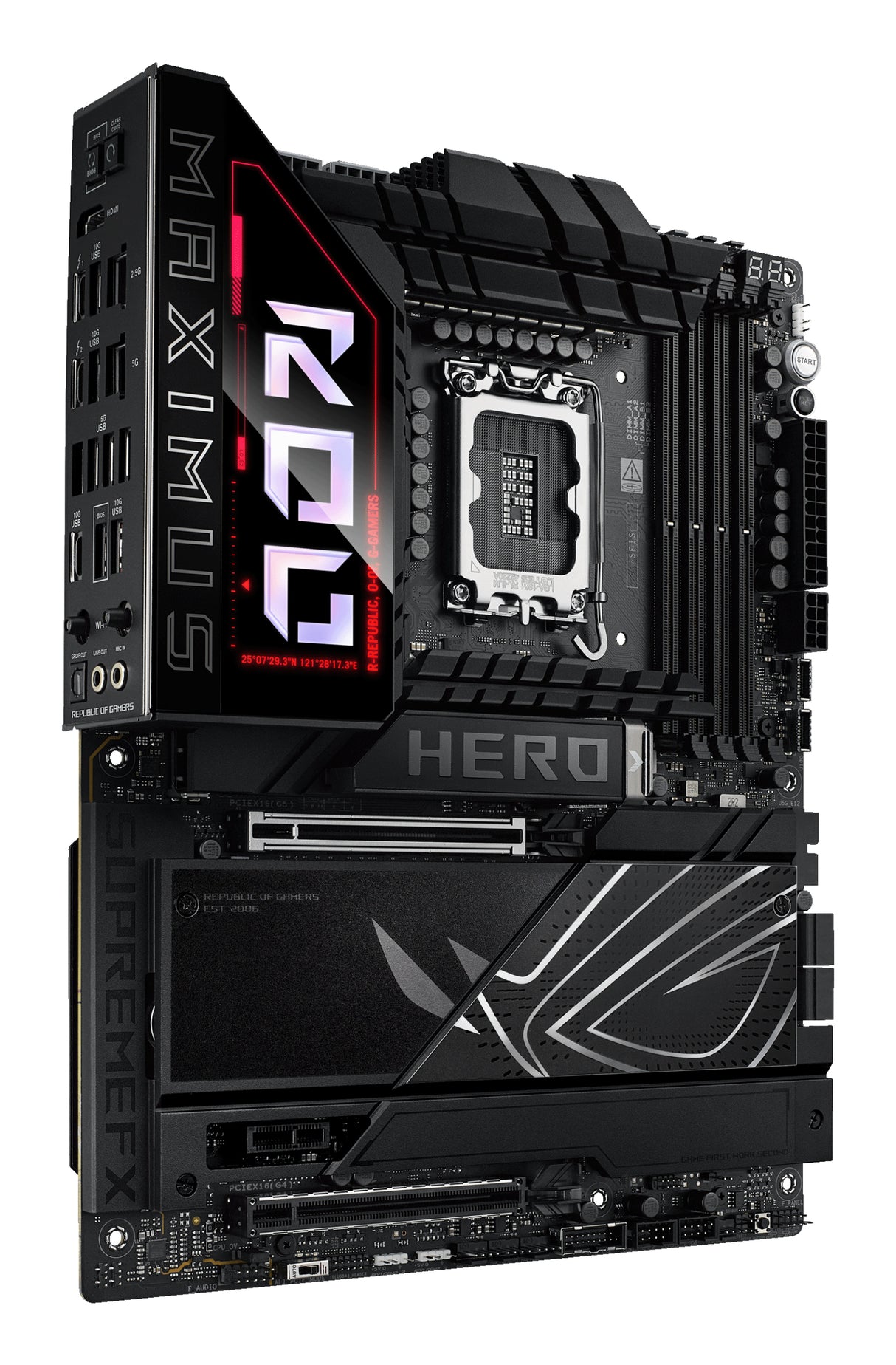 Carte mere - ASUS - MAXIMUS Z890 HERO - DDR5 - PCIe 4.0 - USB 3.2