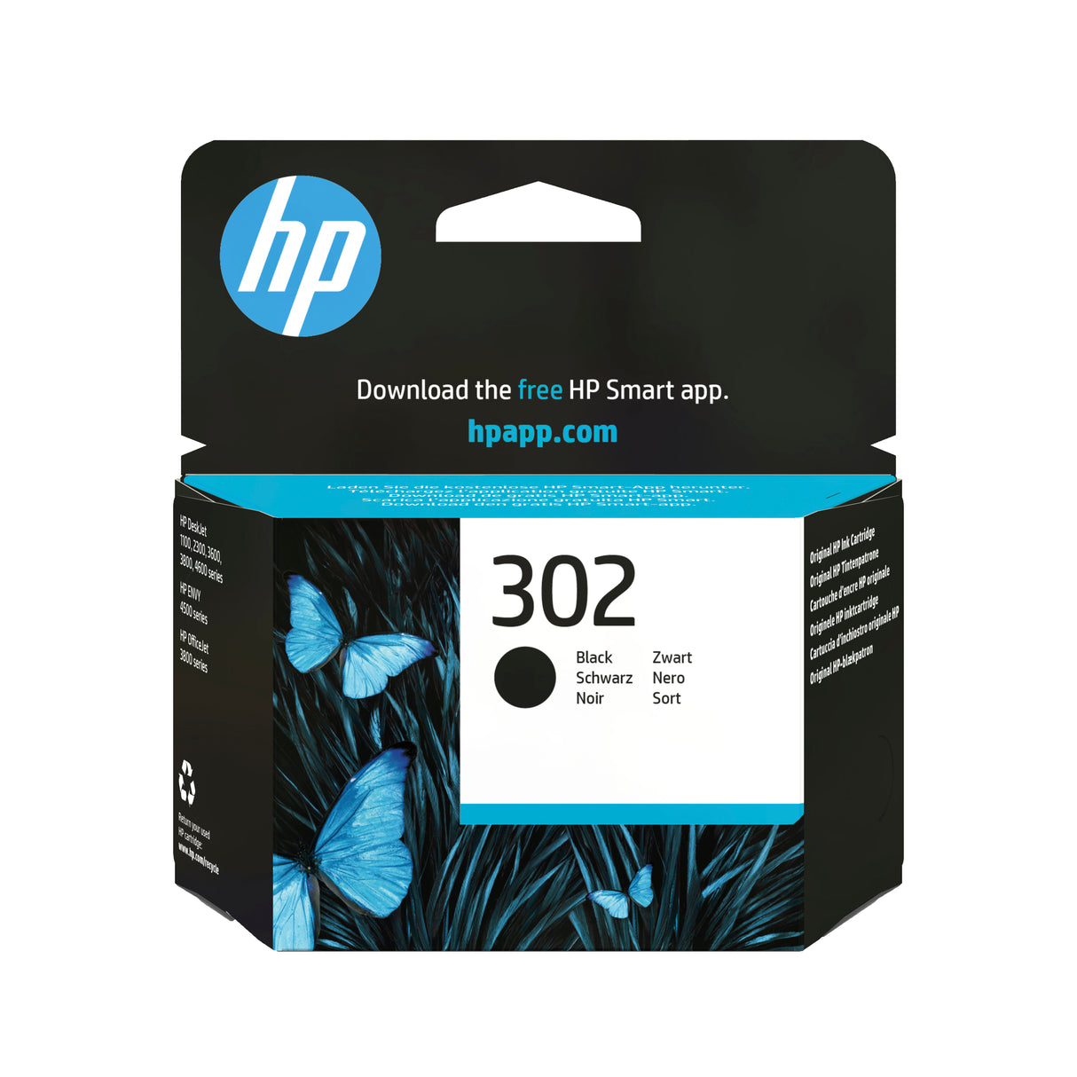 Cartouche d'encre HP 302 (Noir)