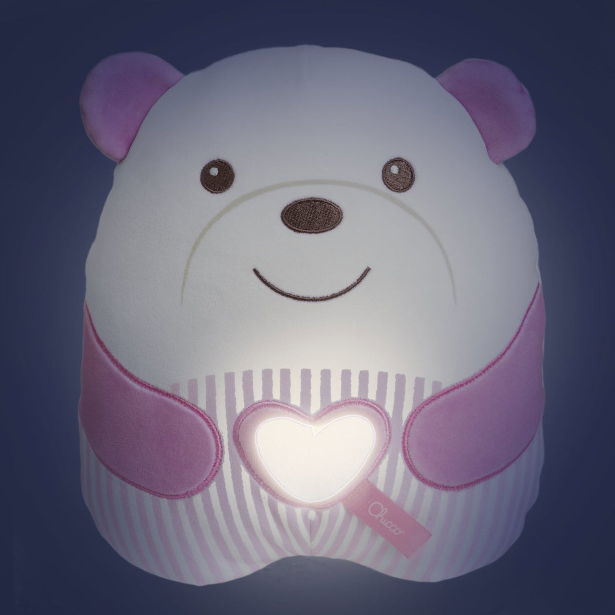 Peluche tendre Ourson - CHICCO - Rose - Des la naissance