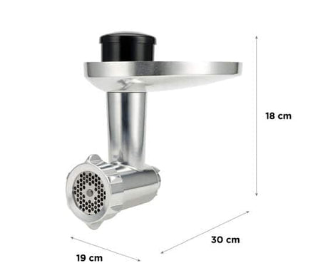 Hachoir a viandes et poissons - KENWOOD - Accessoires KAX950ME - Capacité 130kg/h - 3 grilles en acier