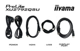 Ecran 27" Iiyama ProLite XU2792QSU-B6 Quad HD (Noir) 100Hz
