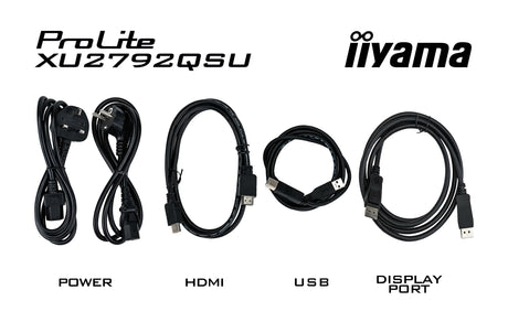 Ecran 27" Iiyama ProLite XU2792QSU-B6 Quad HD (Noir) 100Hz