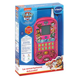 VTECH - PAT PATROUILLE - Smartphone Éducatif Rose - 6 activités éducatives - Appels et messages vocaux