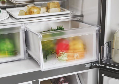 Réfrigérateur multi-portes - CANDY CFQQ5T817EPS - 467L (311L + 156L) - No Frost - Classe E - Silver