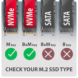 Boitier externe USB-C 3.2 Axagon EEM2-20G - NVMe M.2 Type 2280 (Noir)