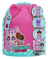 L.O.L. Surprise - Poupée Tweens Costume - Houps Cutie - Poupée de 17cm + animal gonflable - Surprise a découvrir - 4 modeles a colle