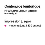 Cartouche d'encre Hp TONER 201 A MAGENTA