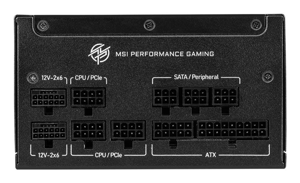 Alimentation ATX MSI MPG A850GS PCIe5 - 850W (Noir)