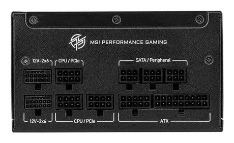 Alimentation ATX MSI MPG A850GS PCIe5 - 850W (Noir)