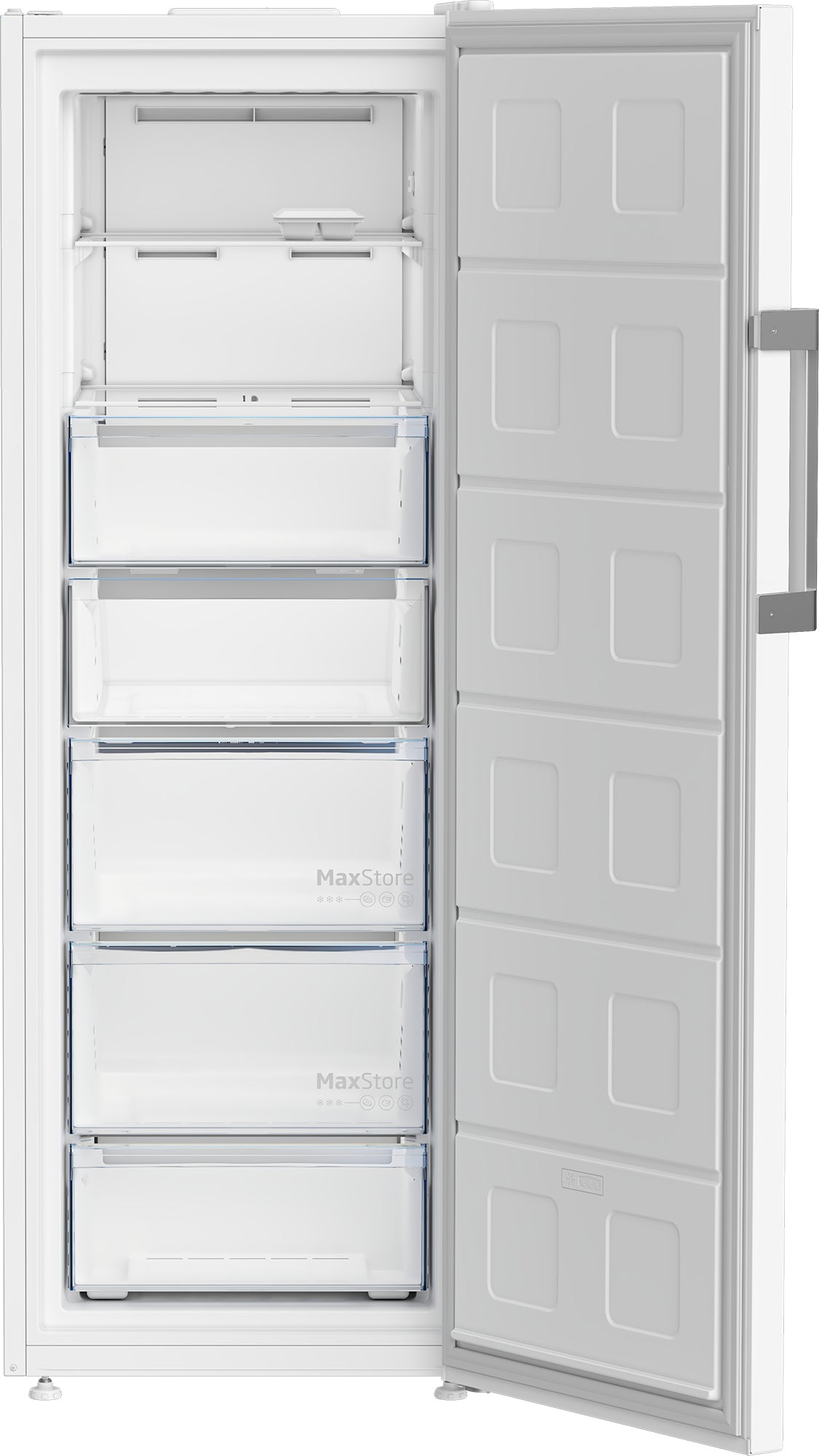 Congélateur armoire - BEKO - B3RFNE294W - Classe E - 260 L - Froid ventilé - Ecran - 14,9 kg/24h - 186x59,7x70,9 - Blanc