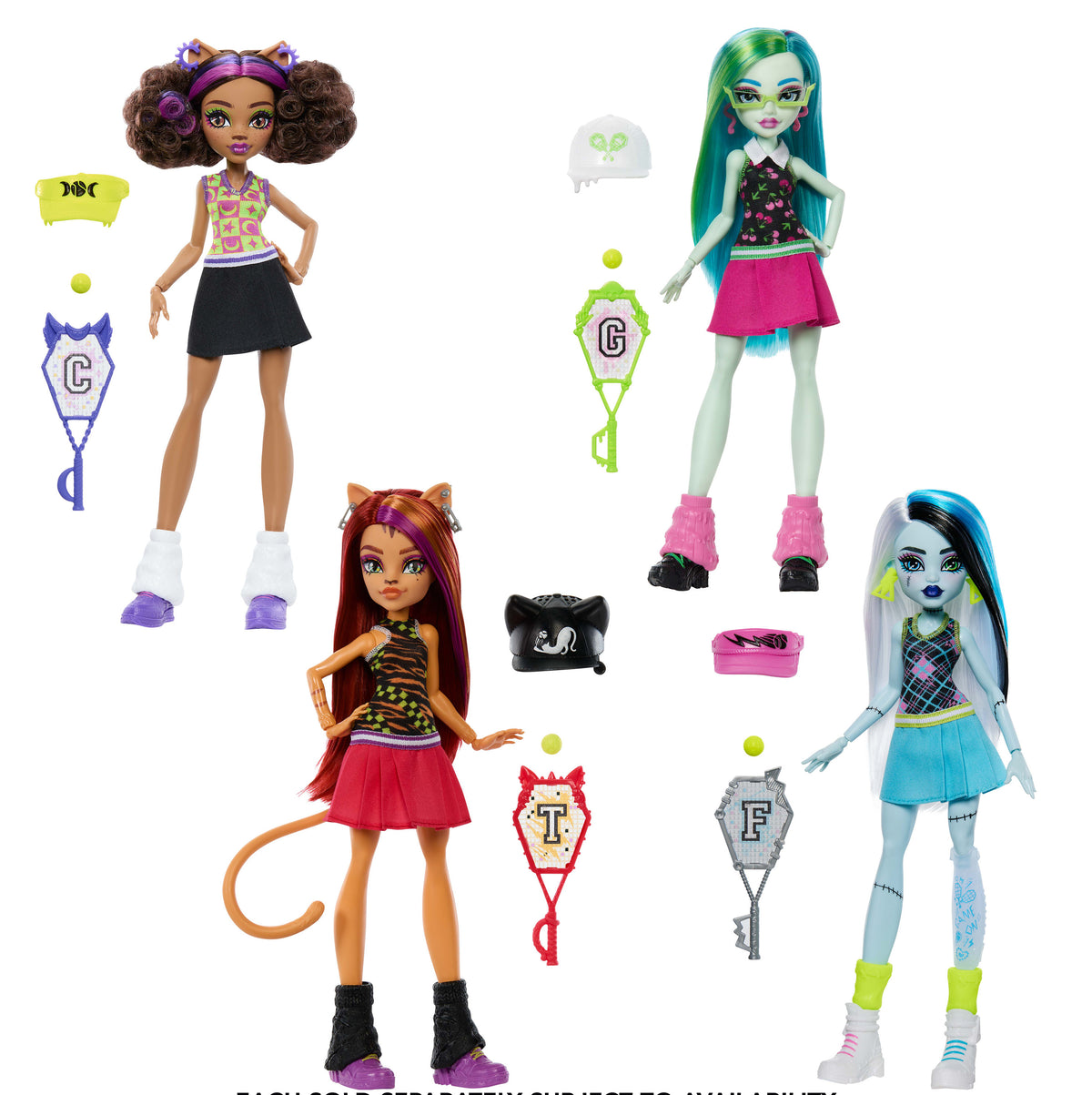 Monster High-Secrets Enfouis-Coffret Poupée Soirée Pyjama Terrifiante - 4 ans+- HYV64