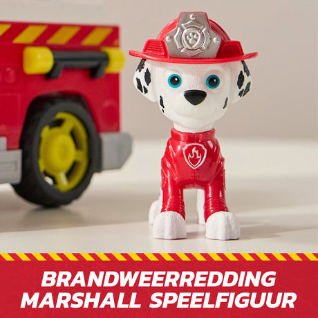 Figurine Marcus - Véhicules + 2 projectiles - des 3 ans - Fire Rescue - La Pat'Patrouille