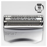 Tete de rasoir - BRAUN - Cassette 70S SERIES 7 / PULSONIC - Argent