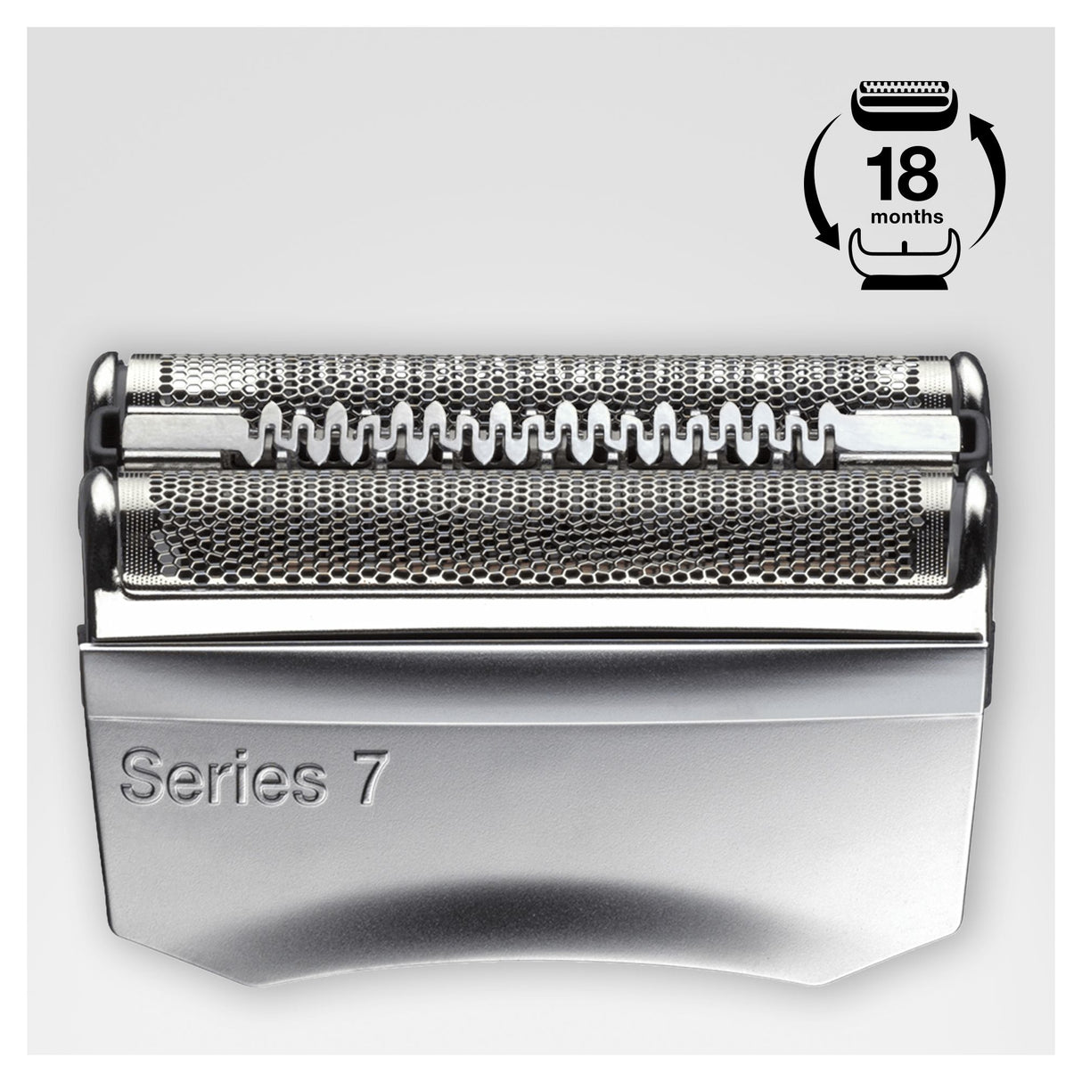Tete de rasoir - BRAUN - Cassette 70S SERIES 7 / PULSONIC - Argent