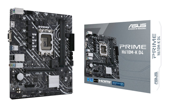 Carte Mère Asus Prime H610M-K D4 (Intel LGA 1700) Micro ATX