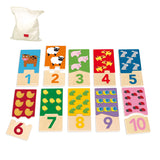 Puzzle en bois Goula - Duo Puzzle 1-10 pour compter