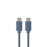 C ble USB-C/USB-C en silicone - USB 2.0 - Charge 3A/60W - 1.50m - bleu nuit