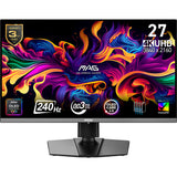 Ecran PC Gamer - MSI - 26.5 - UHD - 240Hz - Dalle QD-OLED - 0,03ms - Ajustable en hauteur - MAG 272UP QD-OLED X24