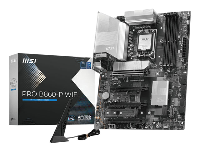 Carte mere - MSI - PRO B860-P WIFI - LGA 1851 - DDR5-SDRAM - Wi-Fi 7 - ATX