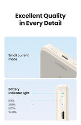 Batterie externe - UGREEN - 10,000 mAh - MagSafe - 20W - Creme