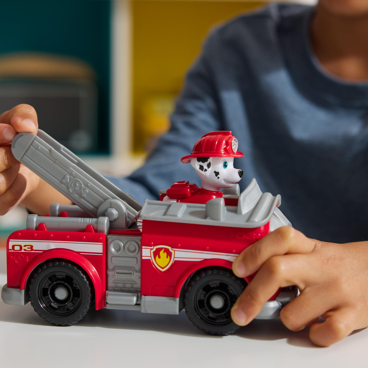 SPIN MASTER VEHICULE + FIGURINE MARCUS La Pat' Patrouille
