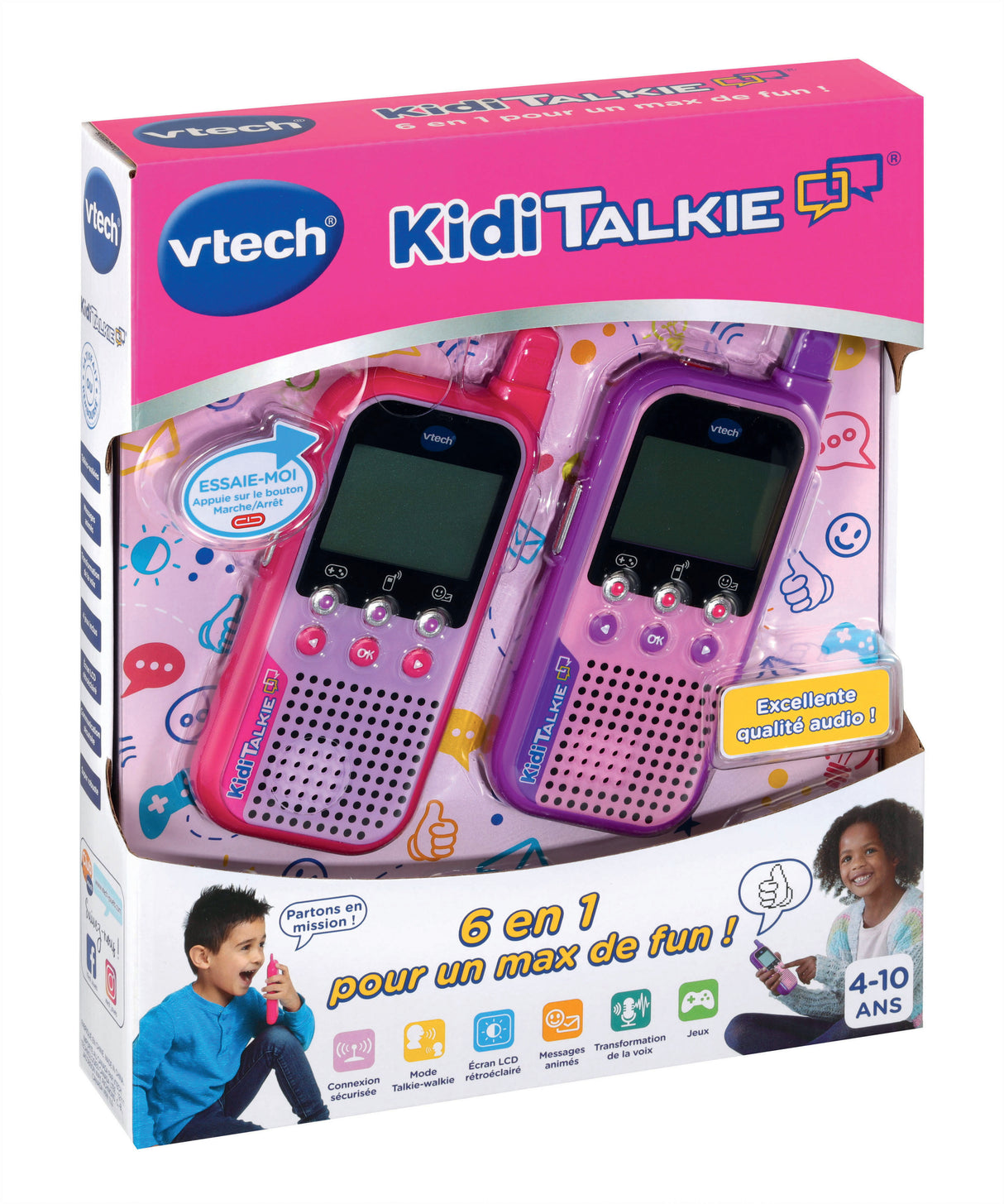 VTECH - Kidi Talkie - Rose & Violet