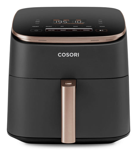 Friteuse sans huile COSORI - Turbo Blaze Chef Edition - Capacité 6L - 6 programmes - 1725W - Noir