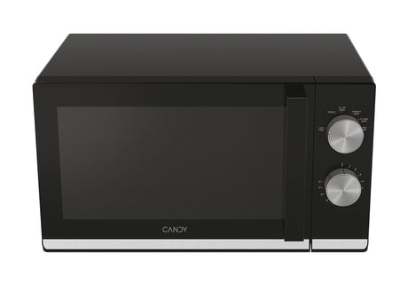 Micro-ondes CANDY Moderna CMW20TNMB 700 W 20L Noir - Fonction Décongélation - Plateau Tournant en Verre - 6 Niveaux de Puissance