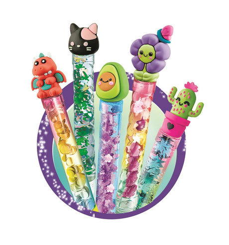 Clementoni - Atelier des Stylos - Crée et personnalise 10 stylos - Fabriqué en Italie