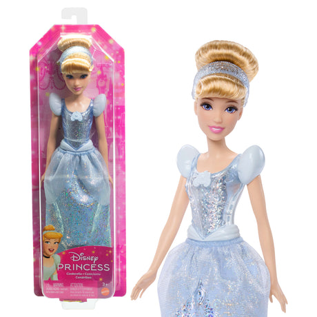 Cendrillon Poupée 29 cm, Mattel Poupée Disney Princesses habillage et accessoires HLW06