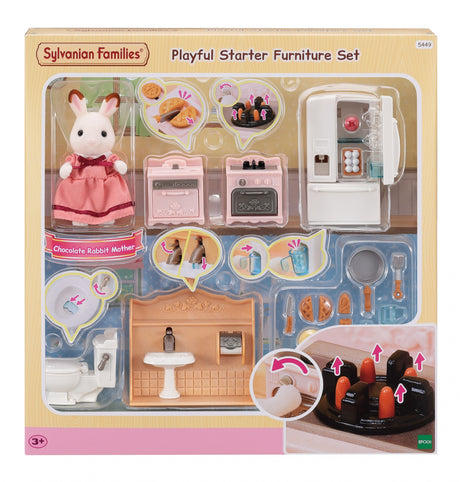 Le  set d'ameublement cosy cottage et maman - Sylvanian Families - 5449