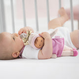 Mon Doudou COROLLE - Miss Rayée Reves d'Etoiles - 25 cm - petite poupée - senteur de vanille - des la naissance