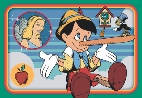 Puzzle Enfant Disney Classic 2x60 pieces Walt Disney, Fabriqué en Italie, 24823, Clementoni