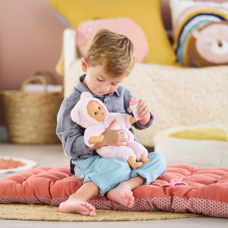 Mon Premier Poupon COROLLE - Bébé Calin Ourson d'Amour - 30 cm - 2 accessoires - senteur de vanille - des 18 mois