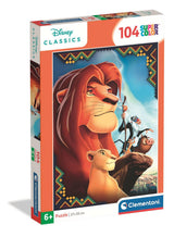 CLEMENTONI - 104 pieces - Le Roi Lion