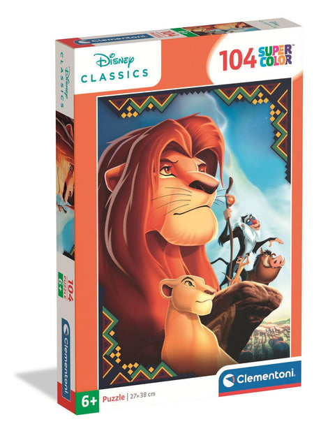CLEMENTONI - 104 pieces - Le Roi Lion