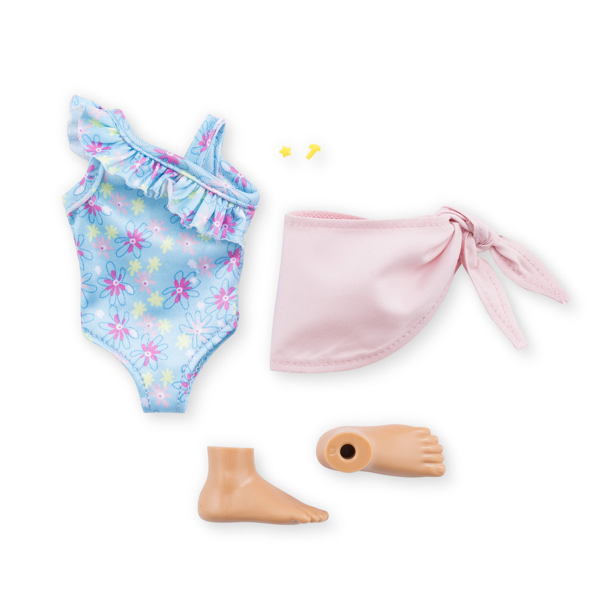 Coffret Zoé a la plage - COROLLE GIRLS - Poupée mannequin - 5 accessoires - 28 cm - Des 4 ans