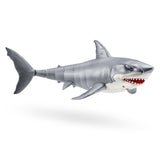 Jouet Interactif - ZURU - Shark Attack Robo Alive - Grand requin blanc avec mouvements réalistes et yeux brillants