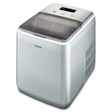 Machine a glaçons cristallins – MEDION MD11950 – Réservoir eau 2,6L – 15kg/24h – 2 tailles – 10 minutes – Inox