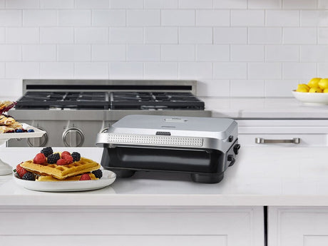Grill - BRAUN - Sandwich Maker 5 SM5005 - 800 W - Inox / Noir